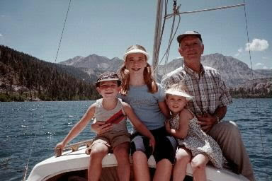 kids on foredeck